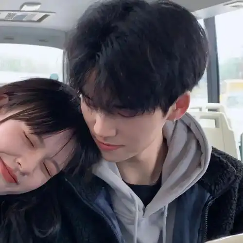 363436373039笑容真人甜甜情侣头像