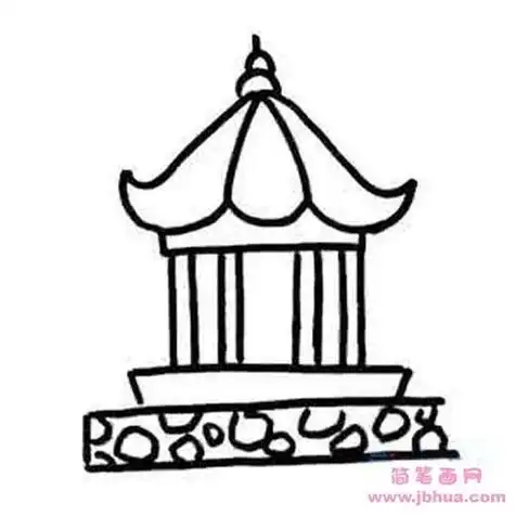 湖简笔画湖简笔画图片