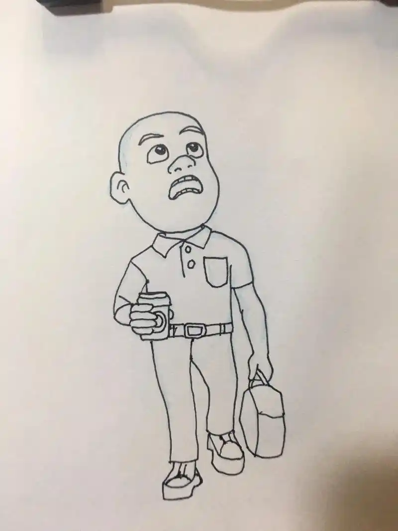 熊出没逆转时空,光头强#简笔画 #画画 # - 抖音