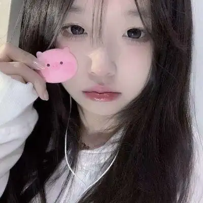 ins风甜酷辣妹女生头像真人图片