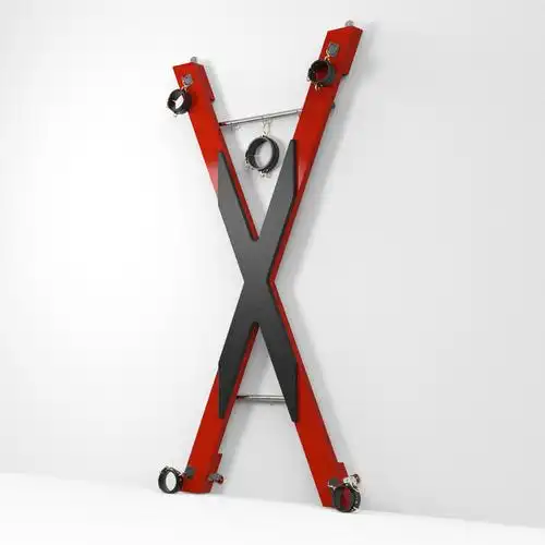 bdsm三角木马刑床刑椅铁笼x刑架鸟笼秋千调教室情趣用品大型道具