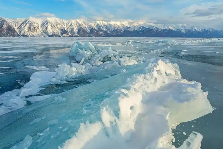 大,冰块,漂亮,冬季风景,湖_高清图片_全景视觉