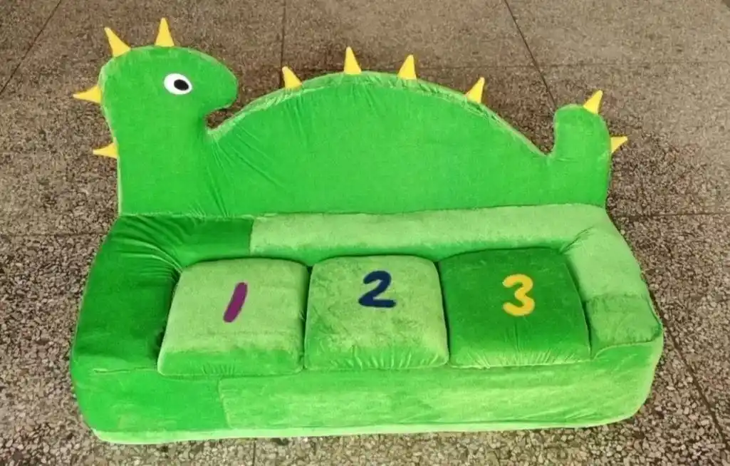 奶粉罐改造恐龙小沙发(带收纳哟)|||我儿子喜欢恐龙,所以用 - 抖音