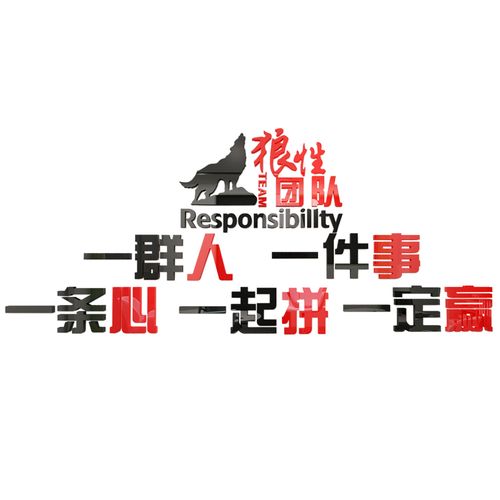 一群人一件事一条心团队企业文化墙贴面办公室装饰激励志标语公司-mc