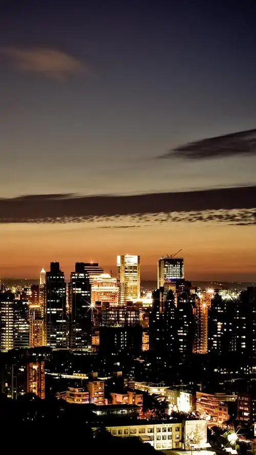 繁华唯美意境城市夜景高清图片11