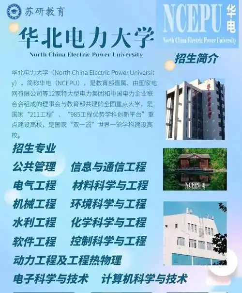 华北电力大学你要的专业都在这