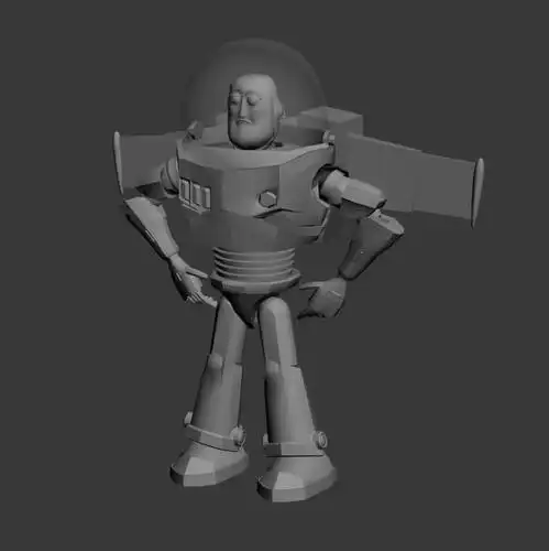 巴斯光年简易模型3d模型_下载页面_直线网_专业的设计学习交流平台