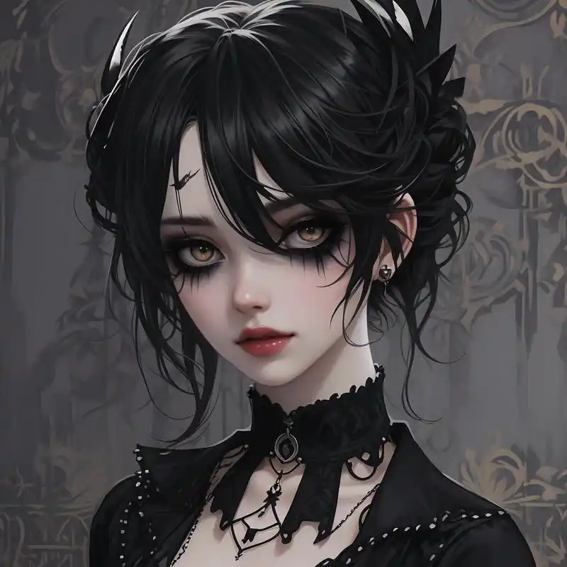 94黑暗风女生头像,霸气黑化99