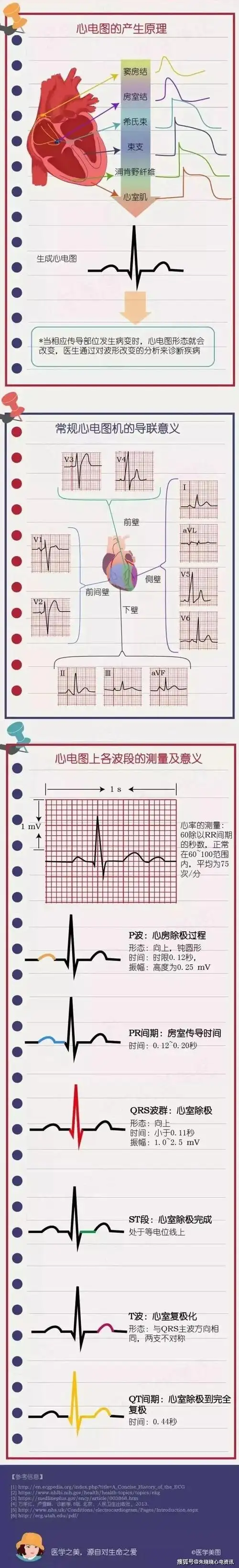 如何看正常心电图