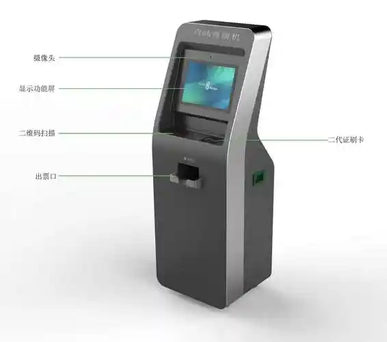 小头自助售取票机