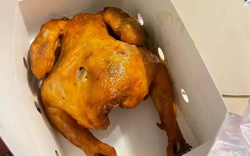 七夕节单身狗独自炫kfc蜜汁烤鸡