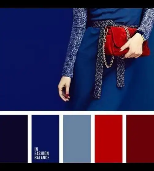 《色彩搭配》～深蓝色98