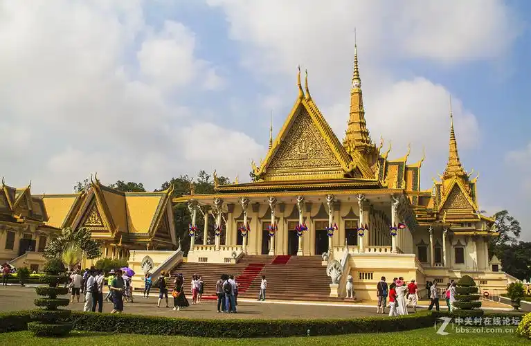 柬埔寨首都金边皇宫