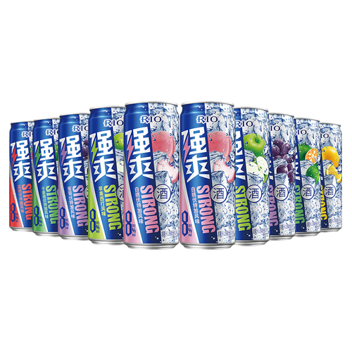 plus会员锐澳rio洋酒强爽系列鸡尾酒全家福330ml106种口味拍2件110元