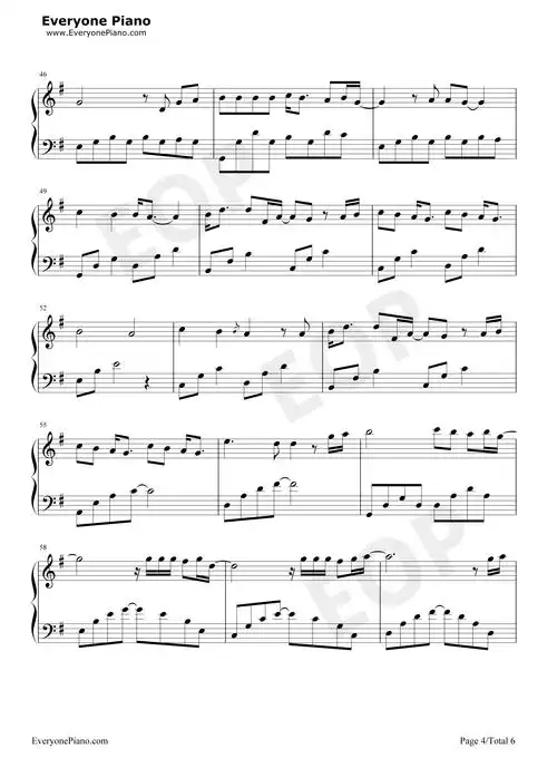 骄傲的少年-那年那兔那些事儿第二季片尾曲-正能量神曲五线谱预览4