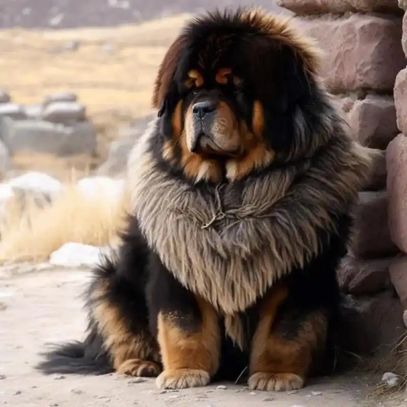 藏獒,又名西藏獒,獒犬,番狗,龙狗.原产于中国青藏高原 - 抖音