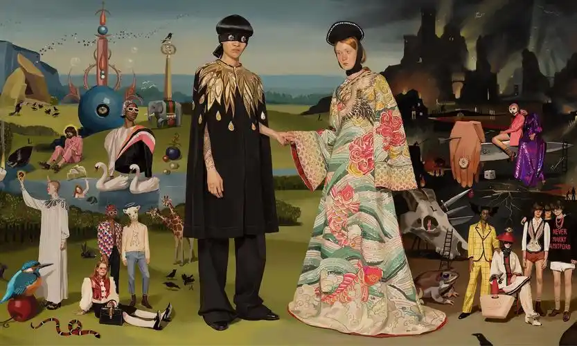 分明就是高清壁纸集gucci全新春夏广告大片美翻了