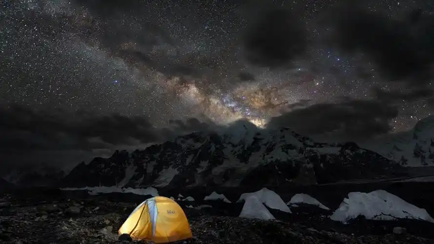 电脑壁纸 风景 璀璨银河梦幻星空风景摄影