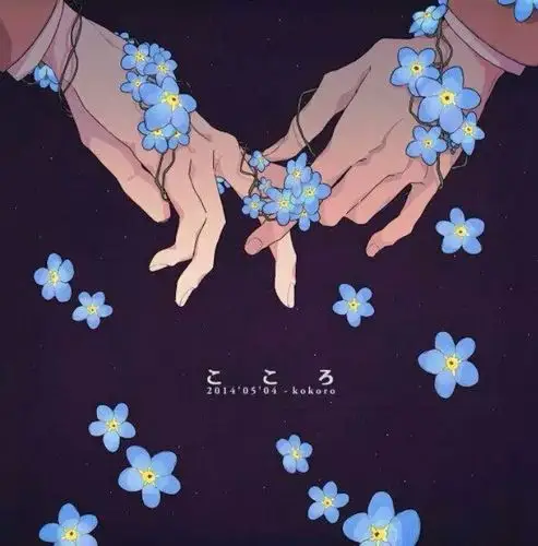 手,动漫,清新,牵手snian