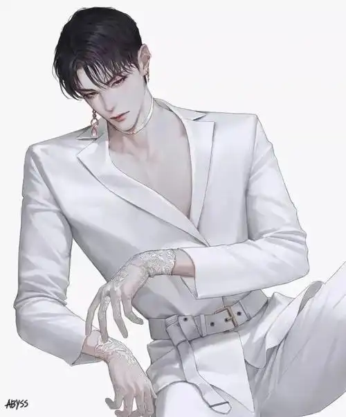 动漫男生插画图片头像