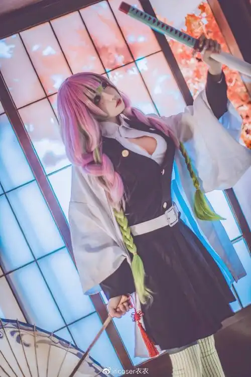 cos##cosplay##cos正片##鬼灭之刃##鬼灭之刃cos##甘露寺蜜璃##恋柱