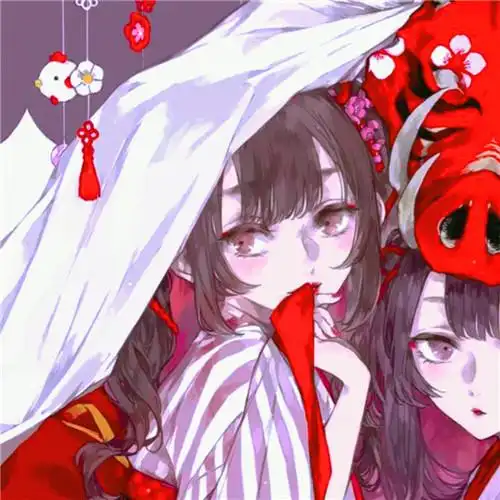 二人闺蜜头像动漫54张_闺蜜姐妹女生头像_头像屋