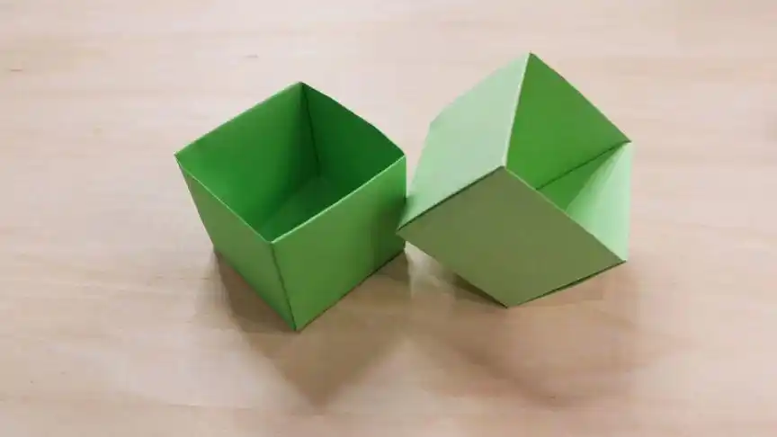 今天用废纸折垃圾收纳盒,妈妈再也不会唠叨我脏乱了!你学会了吗