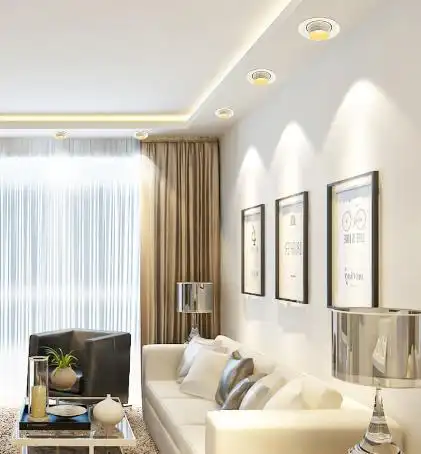 客厅筒灯选择暖光还是白光?