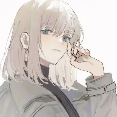 超火清冷干净风动漫女头冷色调高冷动漫女生头像