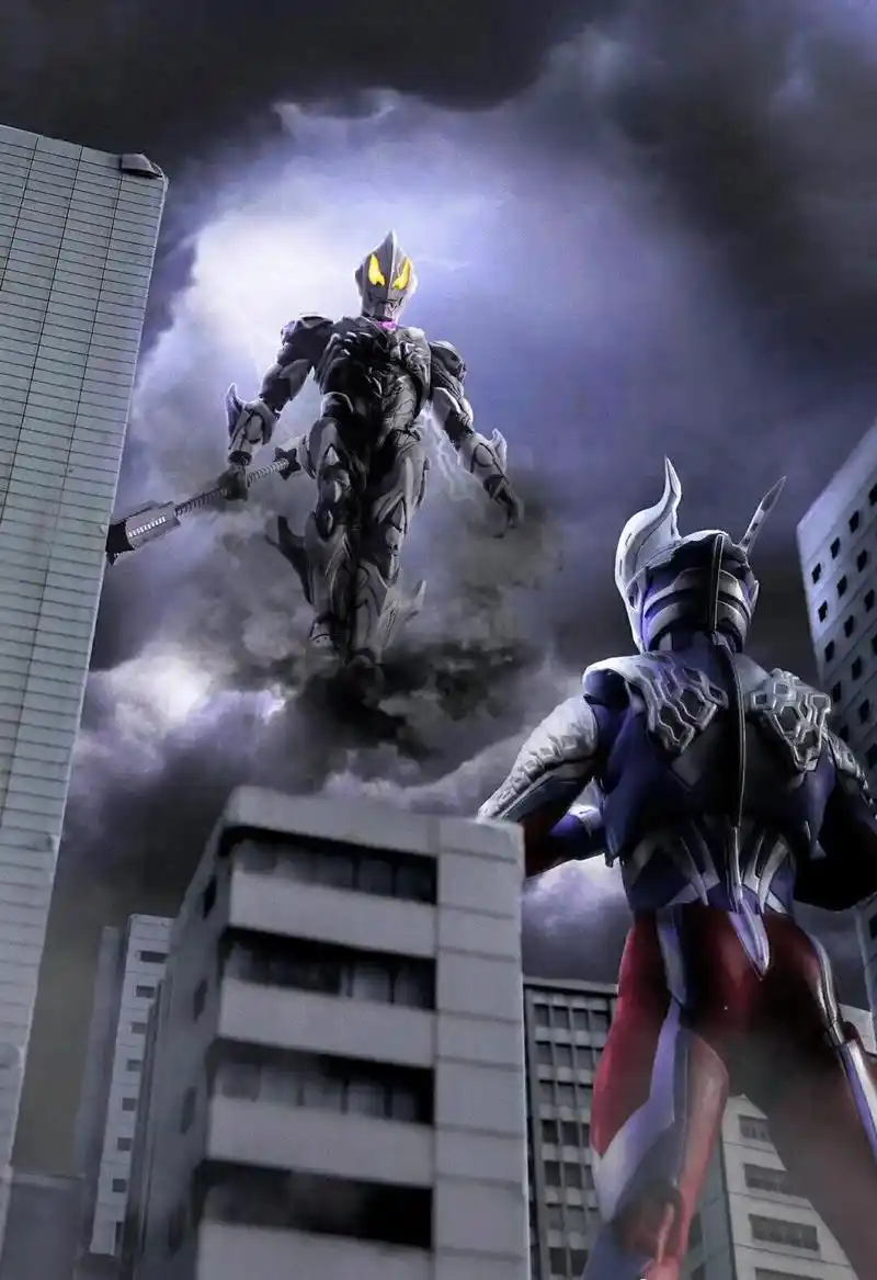 这么帅的赛罗,怎么能不安排壁纸呢!评论区拿图.#奥特曼 #奥 - 抖音