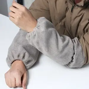 袖套女秋冬季套袖护袖可爱办公室工作长款防脏男士手袖羽绒服袖头