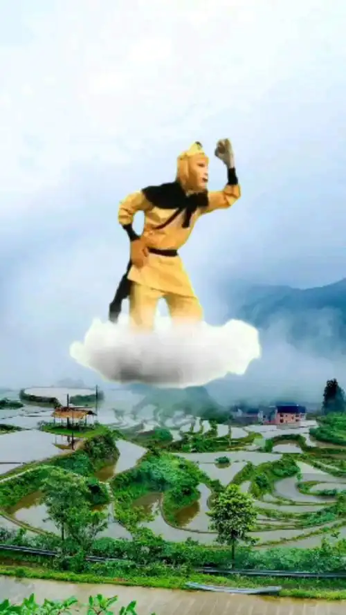 飞行特效#孙悟空#特效制作
