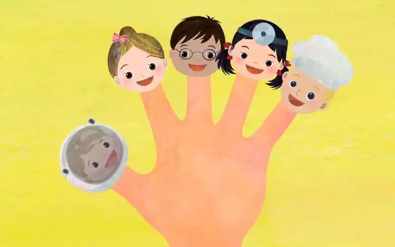 英语儿歌职业手指家庭歌jobsfingerfamily