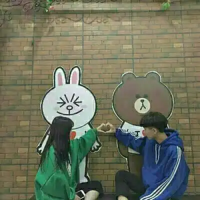 qq情侣头像小清新真人大全唯美浪漫情头高清图片