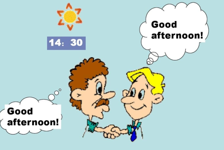 good afternoon,是什么意思