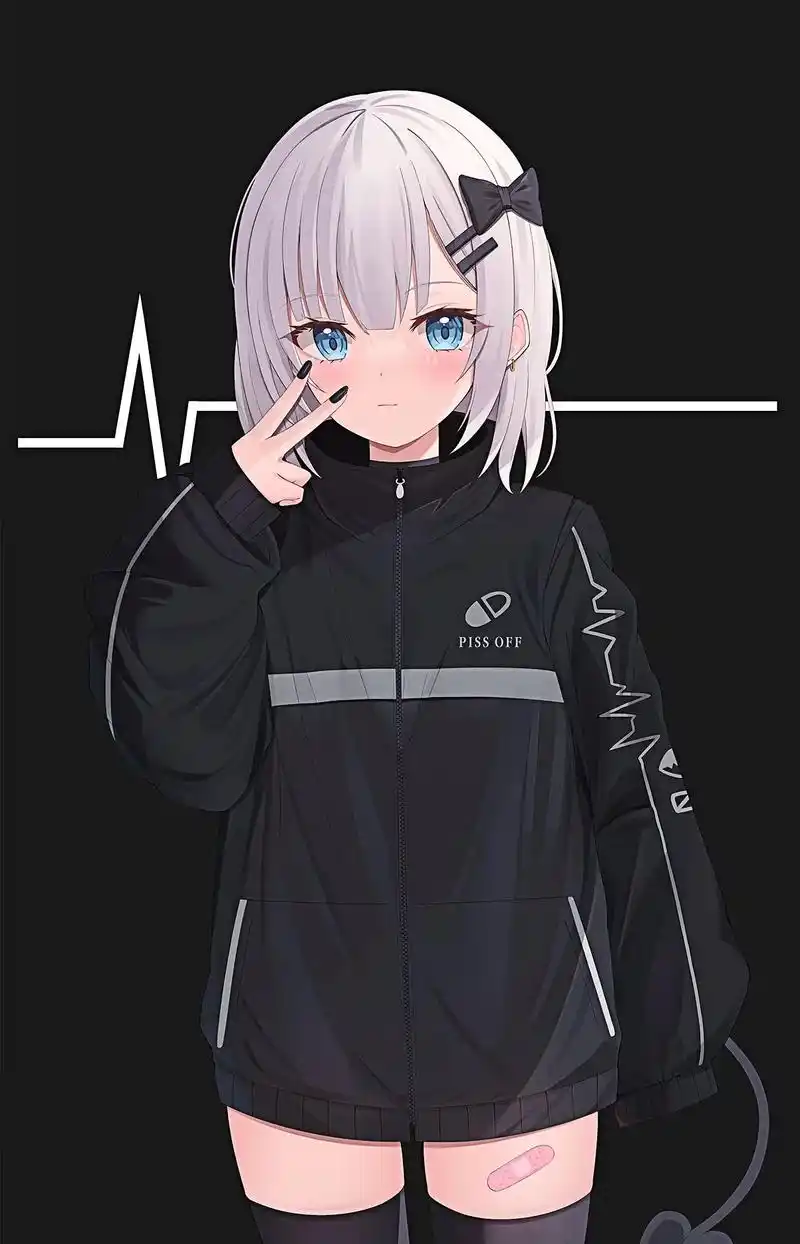 二次元 #动漫壁纸 #壁纸潮图 暗黑还是光明? - 抖音