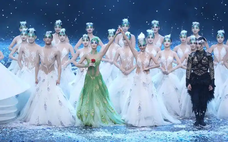 杨丽萍 舞剧 孔雀 谢幕 16分钟高清完整版