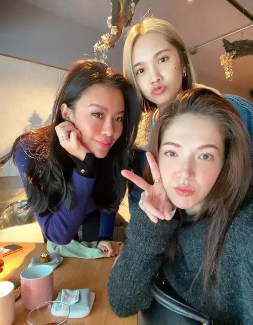 她的闺蜜圈里还有张钧甯,林心如等人,众所周知,林心如也是目前岛内最