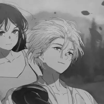 情侣头像动漫高冷霸气黑白