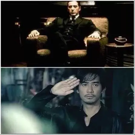 《教父》麦克,《无间道》陈永仁的同途异归路