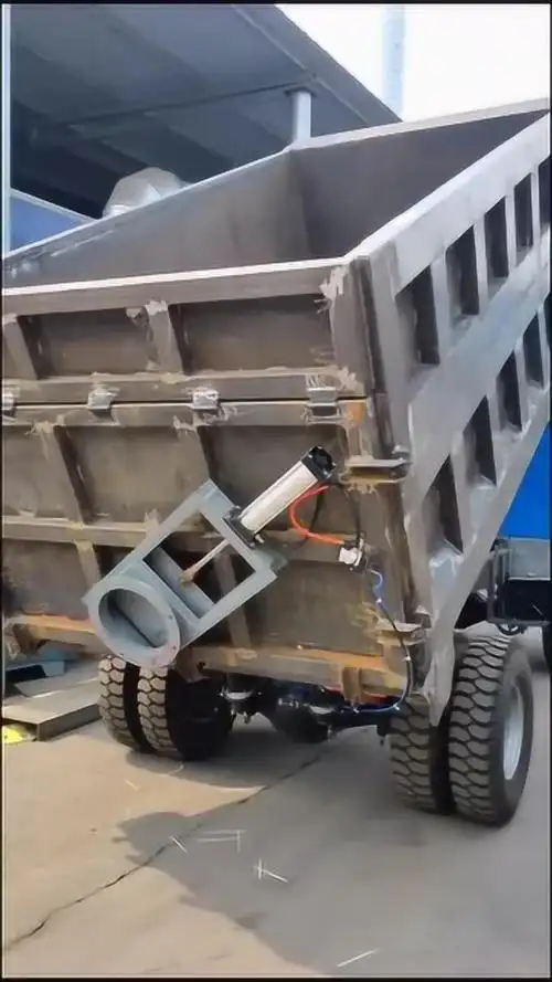 卡车改装自动匝门,全程液压操作,3万块就能实现!