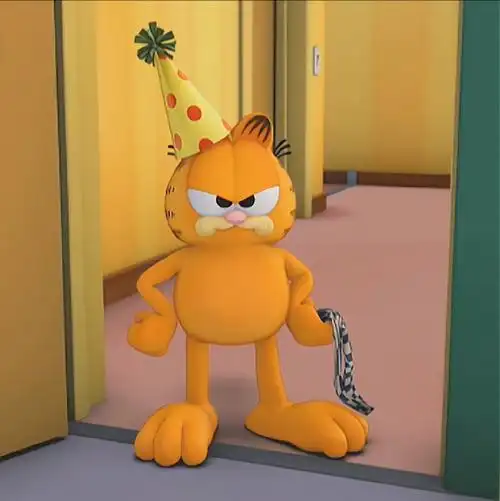 加菲猫头像自截