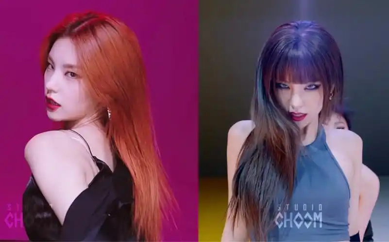 itzy黄礼志性感御姐与甜酷拽姐之间的较量