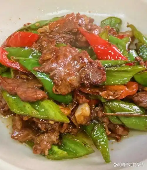 青椒炒牛肉