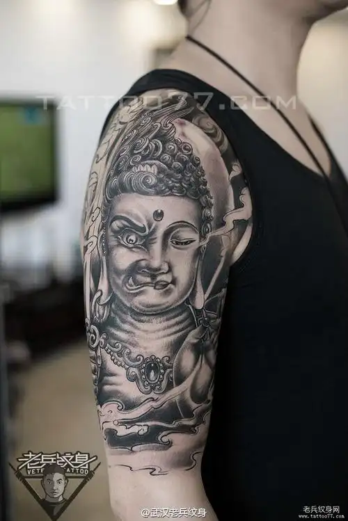 纹身图案大全          0 喜欢         浏览           上臂佛