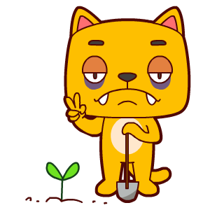 疲倦猫表情——翔通动漫