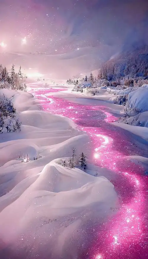 治愈系风景 #唯美意境 #雪景美如画 - 抖音