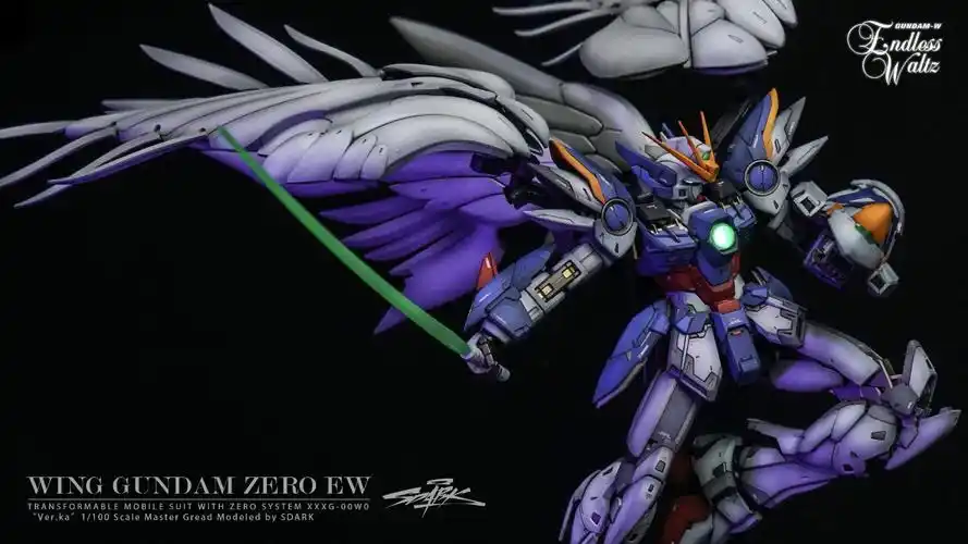 达人佳作sdark万代mg飞翼零式ewverka运输装置爆肝还原