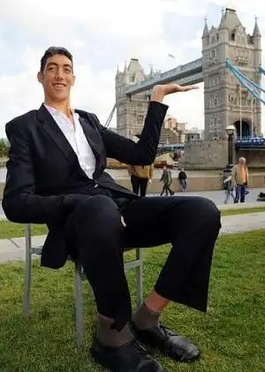 4米的世界第一高人,震惊!(图)