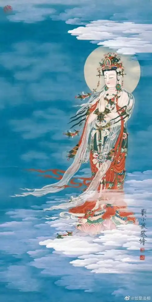 百幅观音相见者福无量农历九月十九恭迎观世音菩萨出家日